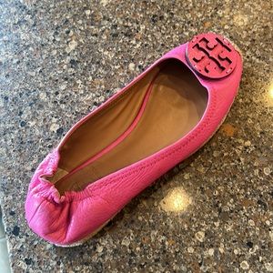 Tory Burch Vibrant Pink Espadrilles